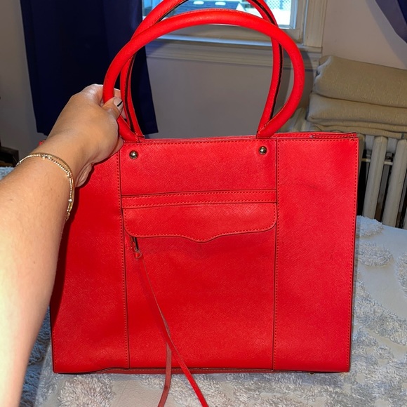 Rebecca Minkoff Handbags - Rebecca Minkoff Red Carry All Bag